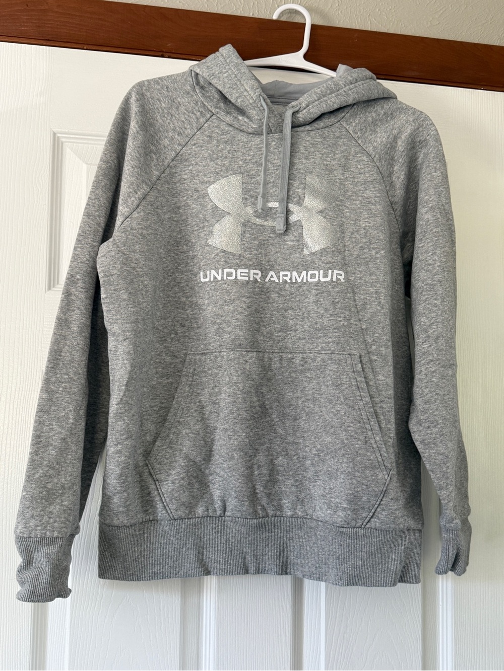 Under Armour Gray Sparkle Pullover Hoodie